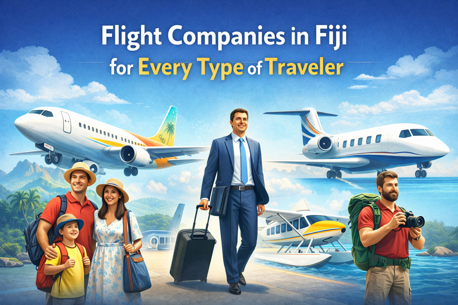 Flight Companies in Fiji for Every Type of Traveler