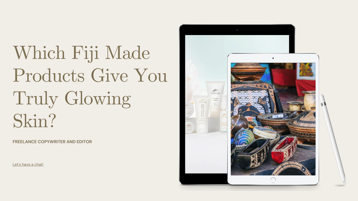 Which Fiji Made Products Give You Truly Glowing Skin?